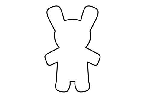 Bunny plush template by Tammyyy on DeviantArt