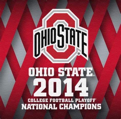 OHIO STATE 2014 COLLEGE FOOTBALL PLAYOFF NATIONAL CHAMPIONS COASTER | College football playoff ...