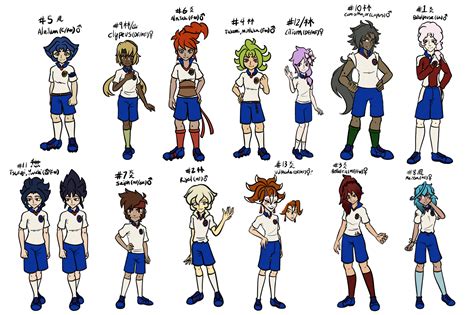 Orion Gakuen Highschool team (GO) by Glida1 on DeviantArt