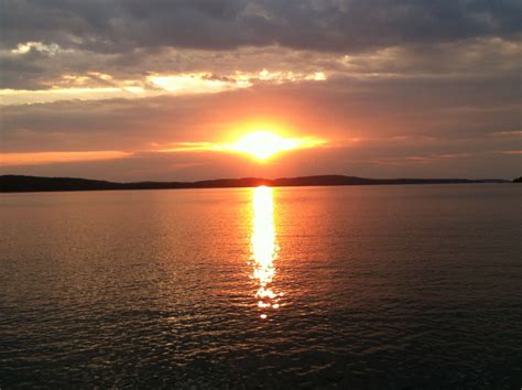 Sunset over Lake Charlevoix, Boyne City, Michigan. Beautiful!! | Boyne ...