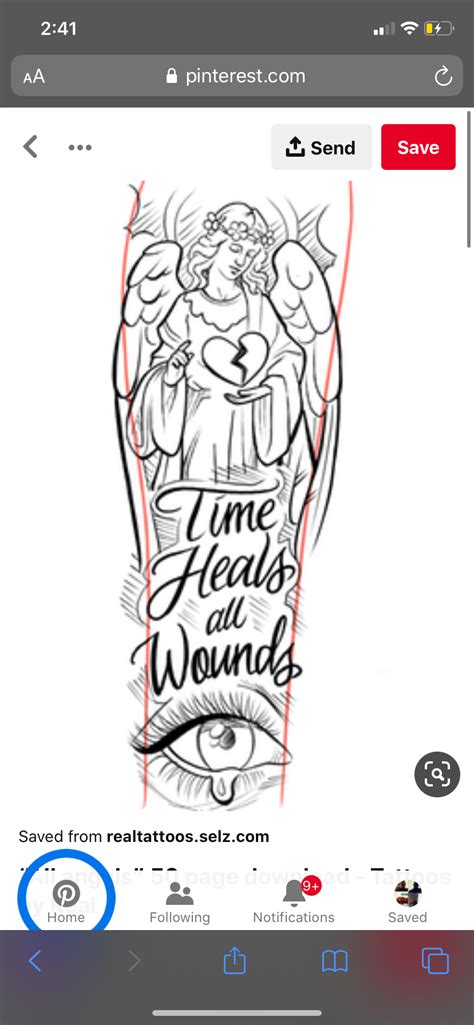 Top 60+ time heals all wounds tattoo stencil latest - in.cdgdbentre