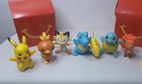 Pokemon Happy meal collection , Hobbies & Toys, Toys & Games on Carousell