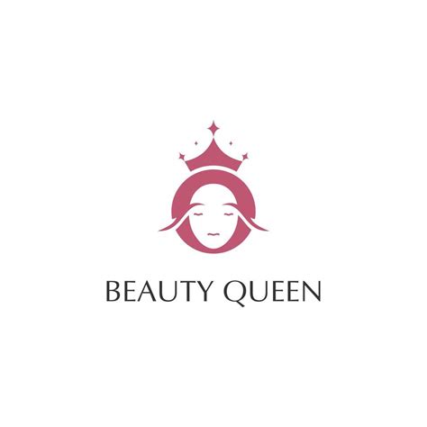 Beauty Queen Logo Design Inspiration 21055568 Vector Art at Vecteezy