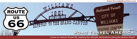 Route 66 in Williams, Arizona, trip planner, with photos, maps, travel ...