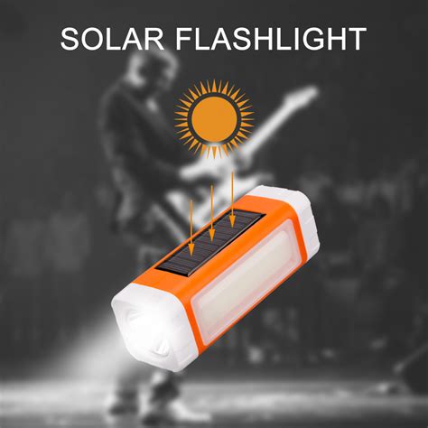 Solar Flashlight, Speaker & USB Charger - Solar Boltz