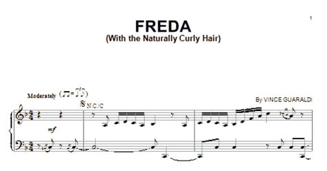 Frieda (With The Naturally Curly Hair) (Piano Solo) - Sheet Music