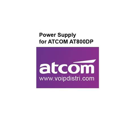 ATCOM External universal AC adapter (AT800DP compatible power supply)