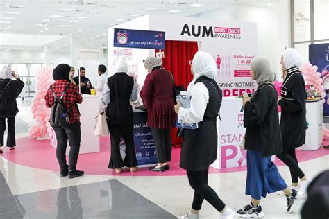 “Pink October” Awareness Campaign | AUM