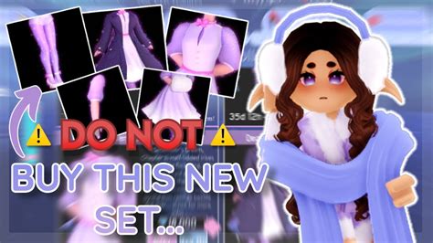 WHY YOU SHOULDN'T BUY THE *NEW DECEMBER'S DREAM* SET IN ROYALE HIGH! ||justrissa - YouTube