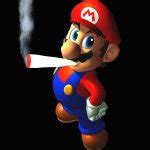 Mario Smoking Weed HD Remaster Meme Generator - Imgflip