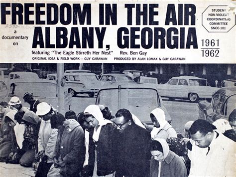 1950s: MLK Jr, civil rights movements and SCLC: Albany, Georgia Movement