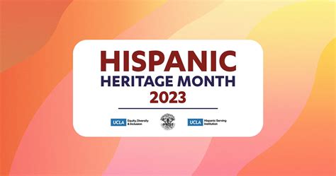 Celebrating Hispanic Heritage Month (September 15-October 15, 2023 ...