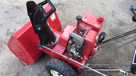 Toro 521 Snowblower Specifications