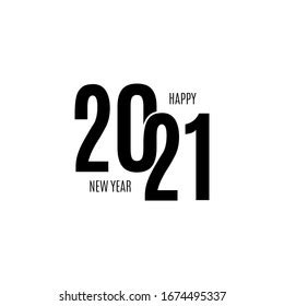 2021 Happy New Year Logo Design Stock Vector (Royalty Free) 1674495337 | Shutterstock