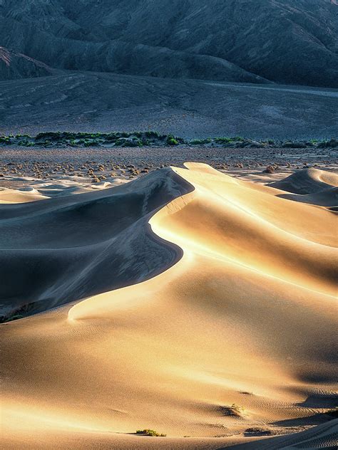 Death Valley Sand Dunes Photograph by Paedii Luchs - Fine Art America