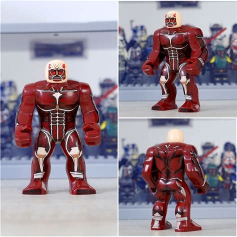 Colossal Titan Attack on Titan Anime Series Minifigures Building Blocks Toys - Building Toy ...