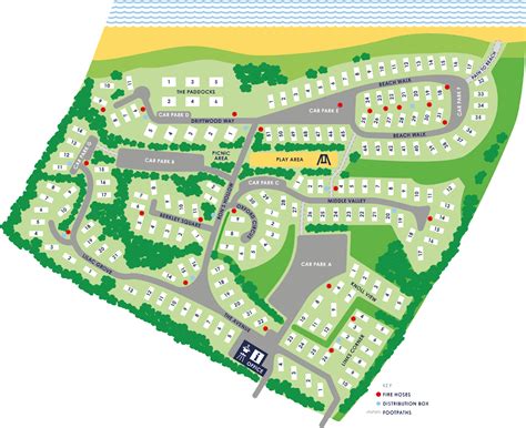 Nuriootpa Caravan Park Map