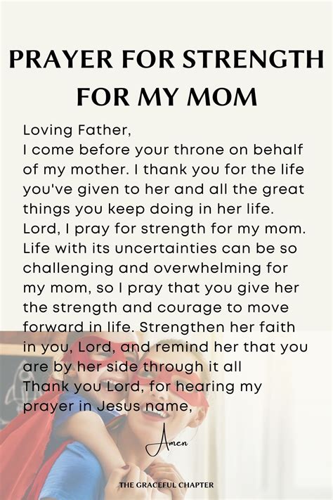 22 Prayers For My Mom - The Graceful Chapter