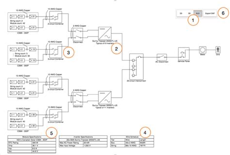 Single Line Diagram – HelioScope