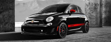 Fiat 500 Abarth Black Convertible