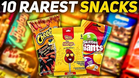 Top 10 Rarest Snacks from around the world! - YouTube