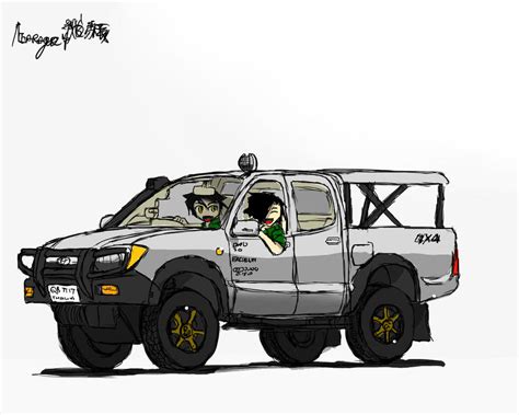 Toyota Hilux Off road by ngarage on DeviantArt