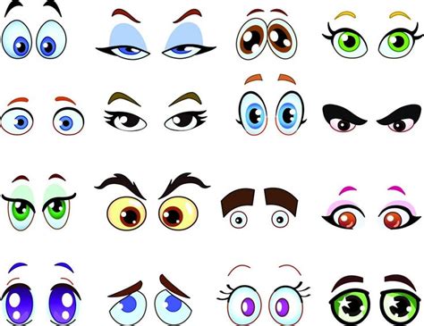 Animal Eyeball Cliparts: Unique and Eye-catching Illustrations for Your ...