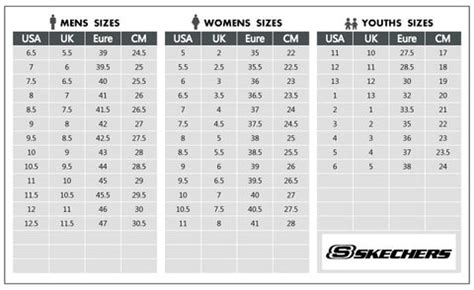 fájdalom Szégyen Eljárás skechers size chart Kérem egyformán üzlet