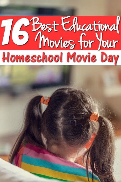 16 Kids Educational Movies for Your Homeschool Movie Day