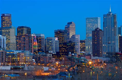 Images of Denver's Skyline at Night and Day | UrbanSplatter