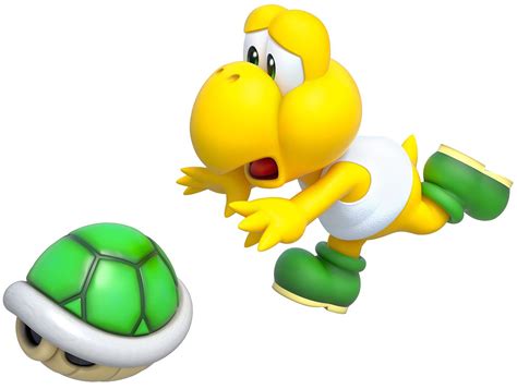 Koopa Troopa Art - Super Mario 3D World Art Gallery | Mario, Super mario 3d, Super mario