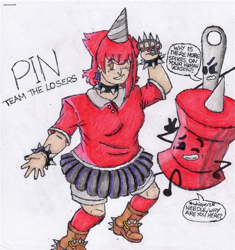 Human Pin, BFB by CalebSketch on DeviantArt