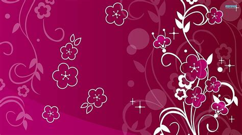 3 Magenta Flowers, magenta color HD wallpaper | Pxfuel