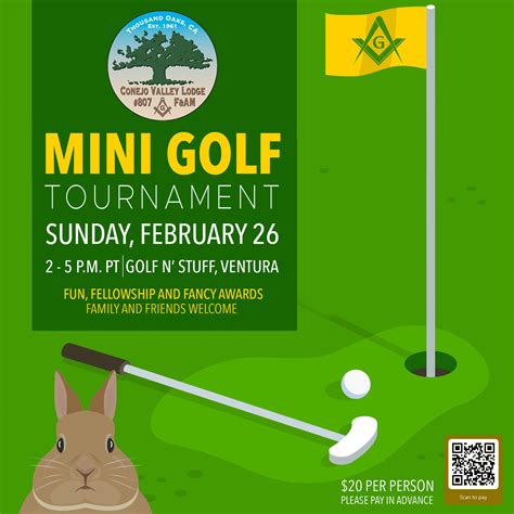 Mini Golf Tournament | Conejo Valley Lodge 807