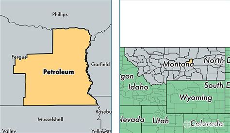 Petroleum County, Montana / Map of Petroleum County, MT / Where is Petroleum County?