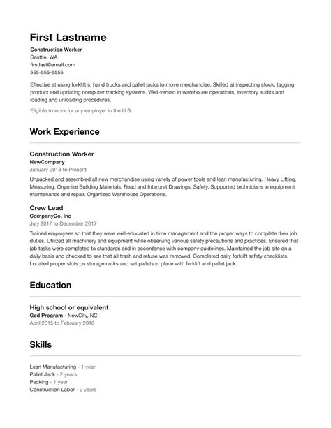 Resume Templates Indeed (5) - TEMPLATES EXAMPLE | TEMPLATES EXAMPLE ...