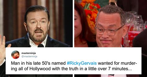 Hollywood Did Not Appreciate Ricky Gervais Roasting Them With His ...