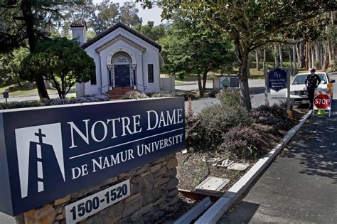 Notre Dame de Namur University shuttering undergraduate program ...