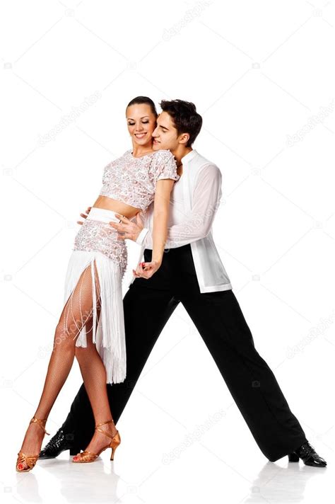 Sensual salsa dancing couple. Isolated — Stock Photo © Andy-pix #22442519