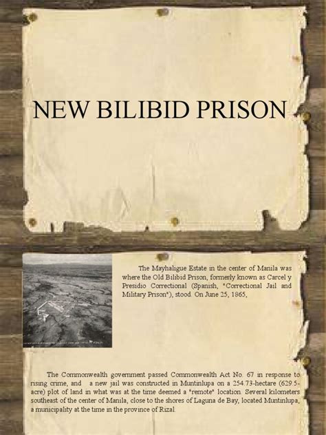 New Bilibid Prison | PDF