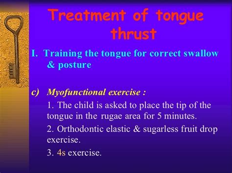 tongue-thrusting