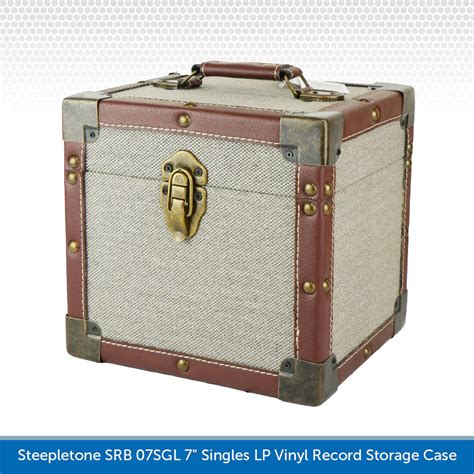 7" Vinyl Record Storage Box Flight Carry Case 7 Inch LP Album ...