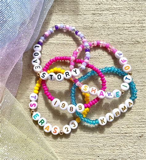 Swiftie Gifts Swiftie Bracelets Kids Friendship Bracelets Kids Stocking ...