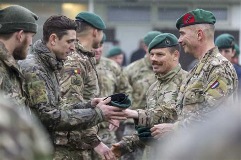 Dutch Marines receive coveted Green Beret as UK and Netherlands Amphibious Force celebrations ...