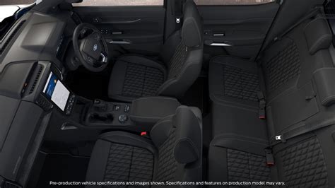 2023 Ford Ranger Platinum – seats – PerformanceDrive