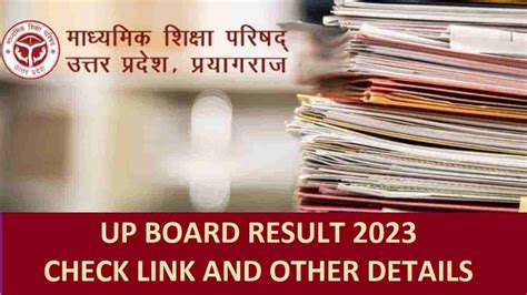 UP Board Result 2023 OUT for 10th and 12th: Check UPMSP Result Link ...