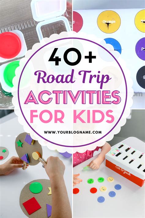 40 + Road Trip Activities for Kids - Active Littles