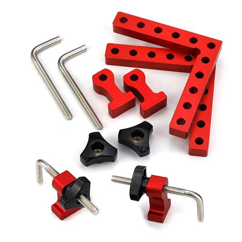 90 Degree Clamping Square with 4 Clamps – FindBuyTool