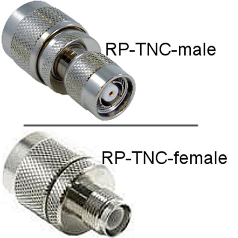 N-male to RP-TNC-Female or RP-TNC-Male Adapter