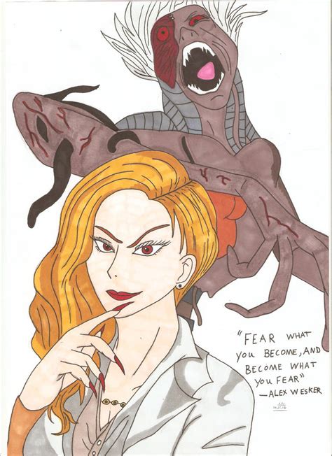 Resident Evil - Alex Wesker by Tyrannuss555 on DeviantArt